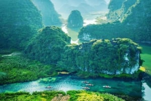 Ninh Binh 1-Tagestour Bai Dinh Trang An Mua Cave Kleingruppe