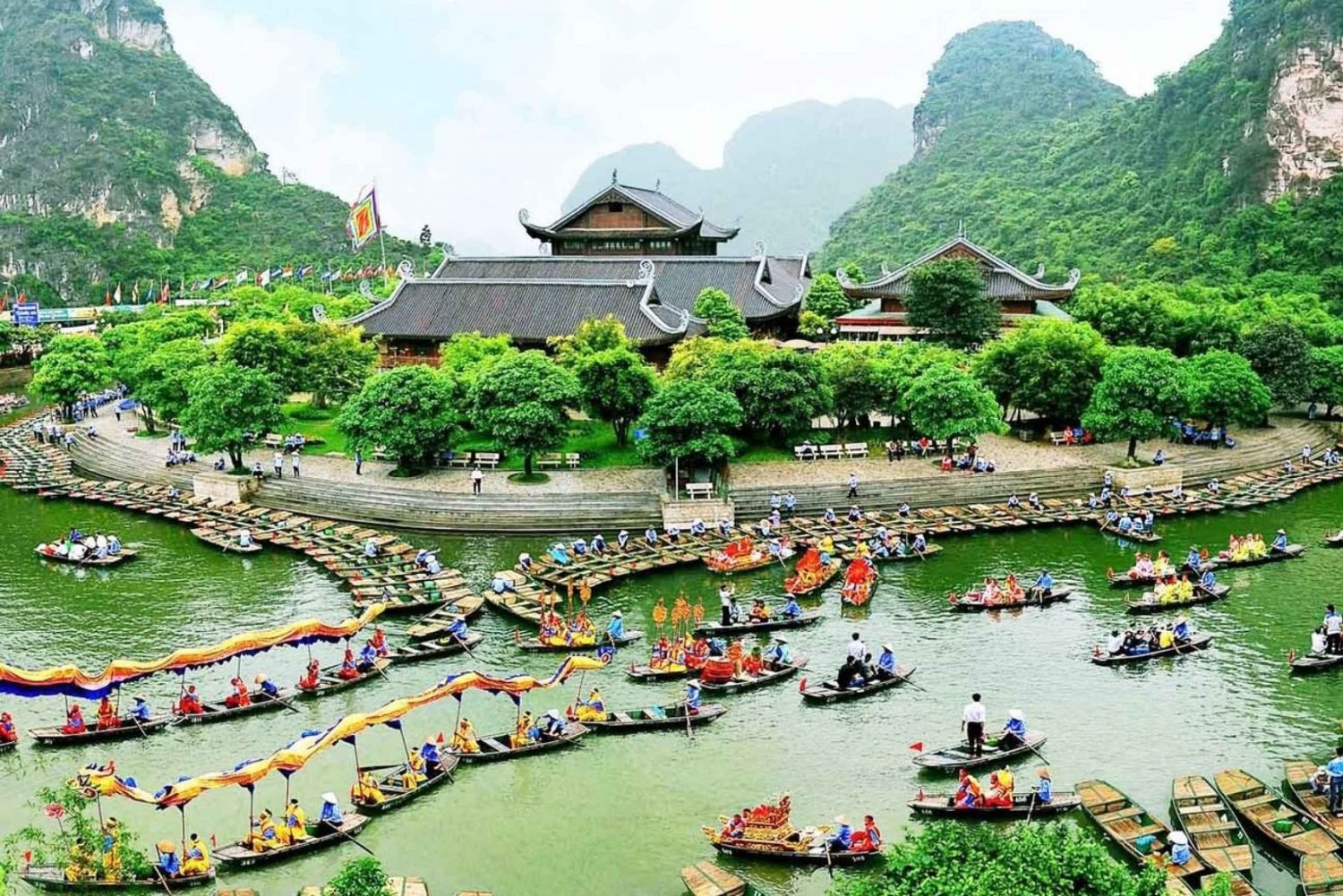 De Hanói: Ninh Binh Trang An - Bai Dinh e Mua Cave Trip