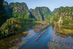 Ninh Binh Trang An Mua-hulen Pu Luong 3-dages tur fra Hanoi