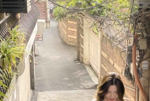 Privat sightseeingtur med cykel i Hanois gamla kvarter med cykeltaxi