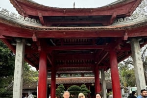 Privé Hanoi wandeltour langs de hoogtepunten van de stad