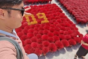 Quang Phu Cau Weihrauchdorf, Lackwaren, Hutmalerei-Tour