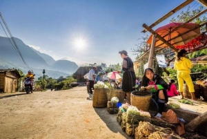 2-tägige Wanderung in Sapa: Lao Chai, Ta Van, Cat Cat & Moana Tour