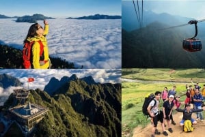 Sapa en grupo pequeño: 2 días de Fansipan y senderismo todo incluido