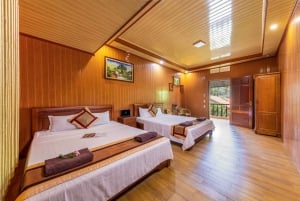 3D2N-pakket (overnachtingscruise en 1 nacht in Ninh Binh)