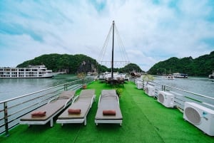 3D2N-pakket (overnachtingscruise en 1 nacht in Ninh Binh)