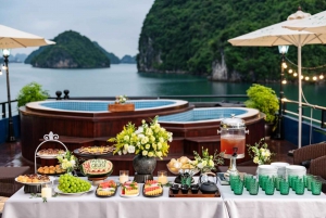 Den BESTE 5-stjerners dagsturen i Ha Long Bay med Pamela Cruise