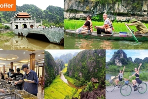 Il miglior tour di un giorno a Ninh Binh: Hoa Lu - Trang An - Grotta di Mua