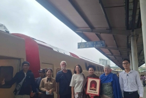 Wycieczka po mieście pociągiem Hanoi z odbiorem z hotelu