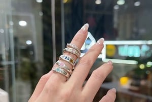 Hanoi: Vietnam Gemstone Silver Clay Ring Workshop
