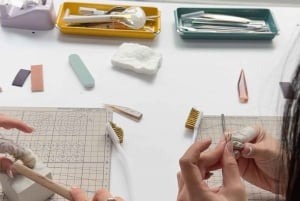 Hanoi: Vietnam Gemstone Silver Clay Ring Workshop