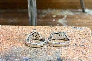 ベトナムハノイのシルバーアクセサリー作りワークショップ