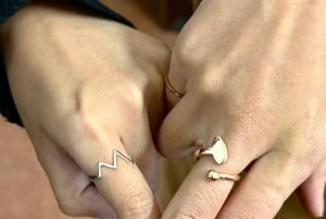 ベトナムハノイのシルバーアクセサリー作りワークショップ