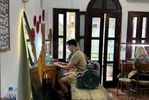 ベトナムハノイのシルバーアクセサリー作りワークショップ