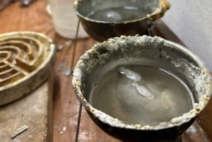 ベトナムハノイのシルバーアクセサリー作りワークショップ