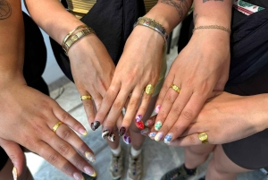 ベトナムハノイのシルバーアクセサリー作りワークショップ