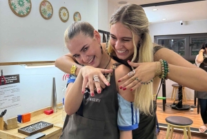 ベトナムハノイのシルバーアクセサリー作りワークショップ