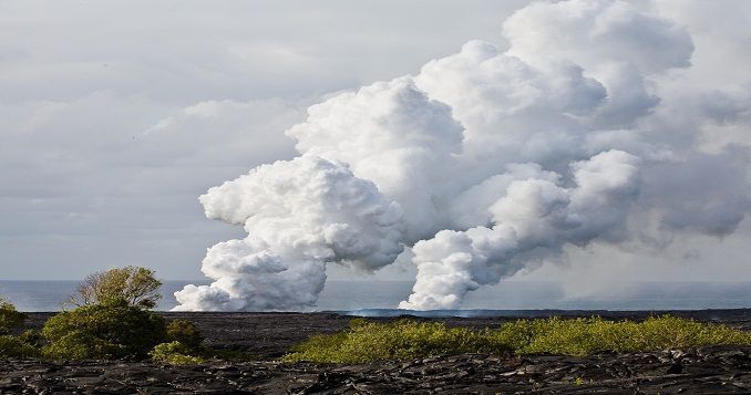 Pahoa Kilaue lava flow
