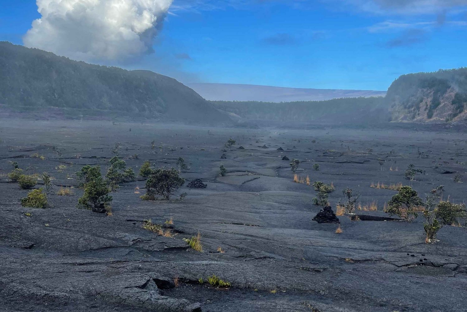 Et guidet vandreeventyr: Kilauea Iki-krateret og et lavarør