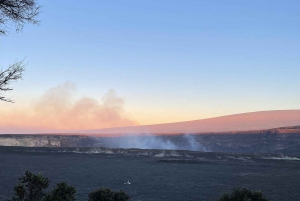 Wycieczka z przewodnikiem: Krater Kilauea Iki i rura lawowa