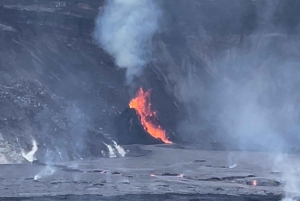 Wycieczka z przewodnikiem: Krater Kilauea Iki i rura lawowa