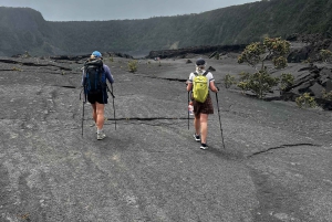 Une aventure de randonnée guidée : Cratère Kilauea Iki et tube de lave