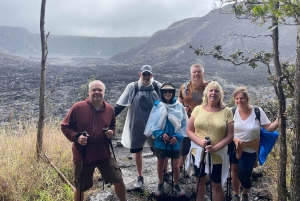 Une aventure de randonnée guidée : Cratère Kilauea Iki et tube de lave