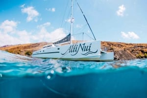 Snorkel com tartaruga à tarde no Alii Nui