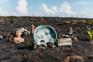 Большой остров: вечерний исследователь вулкана из Хило