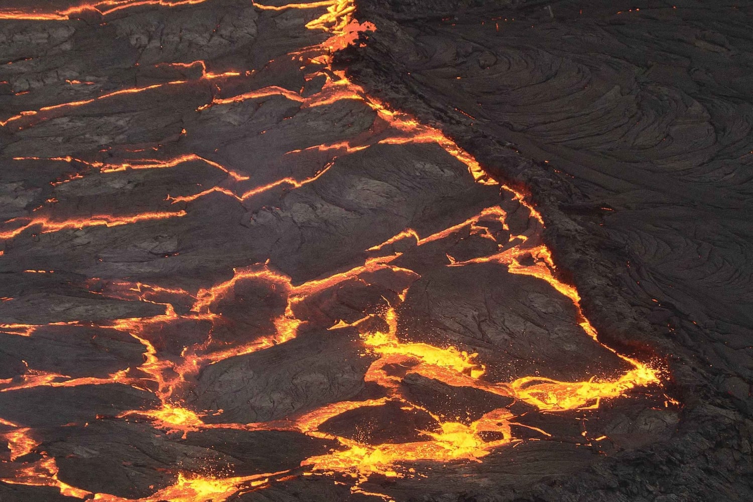 Stora ön: Kilauea Volcano Eruption Heli Tour - Dörr på/av