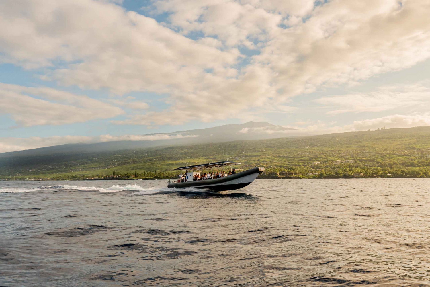 Big Island: Kona Raft og snorkeleventyr