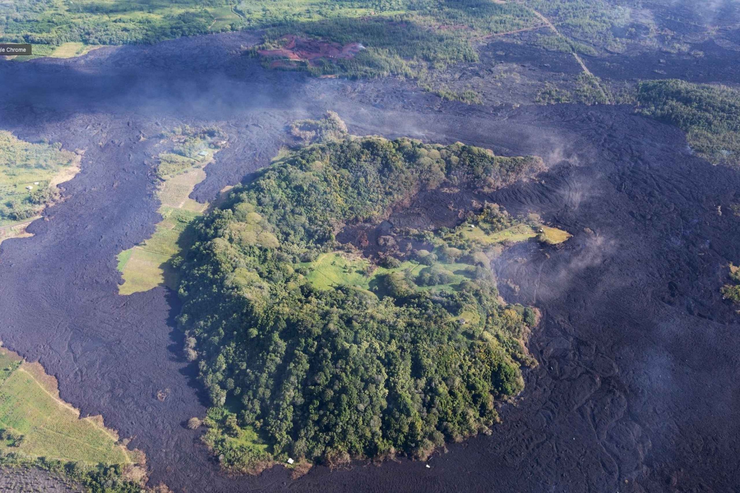 Big Island: Lava Field & Rainforest Safari Flight