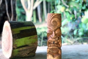 Big Island: warsztat rzeźbiarski Tiki