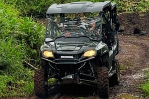 Visite en véhicule tout-terrain d'une ferme près du parc national des volcans