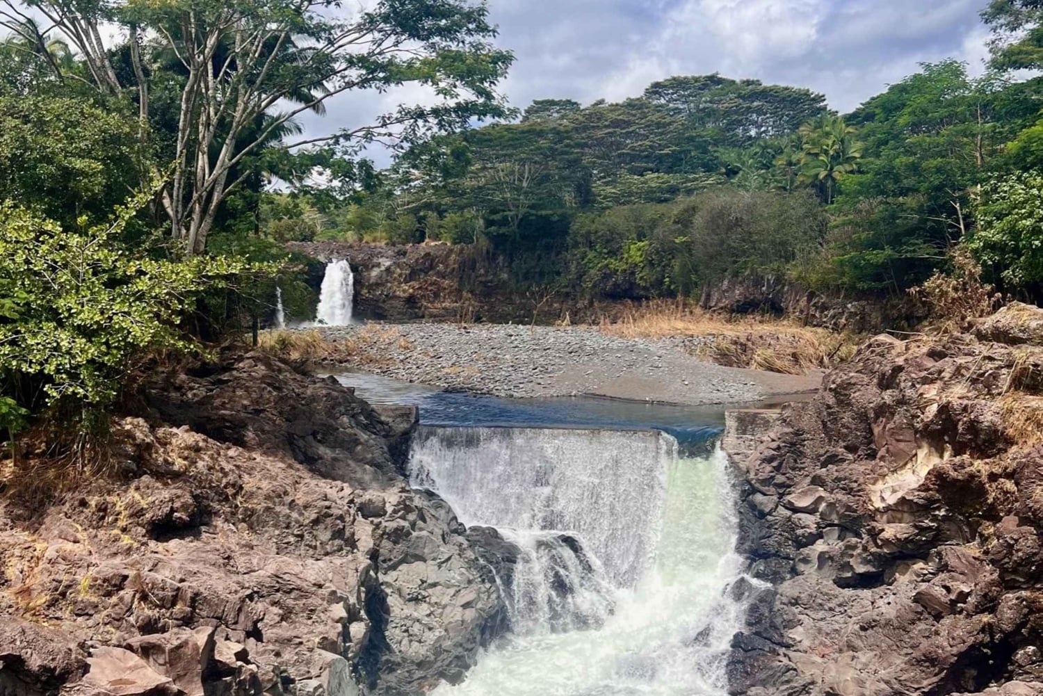 Big Island: excursão em grupo a vulcões, cascatas e café