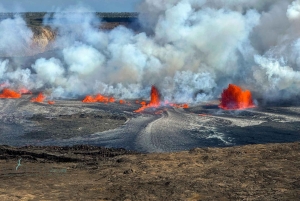 Big Island: excursão em grupo a vulcões, cascatas e café