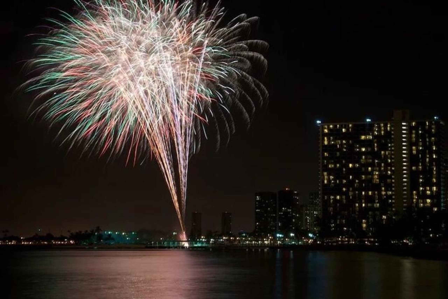 Board from Waikiki Beach: Friday Night Fireworks sail