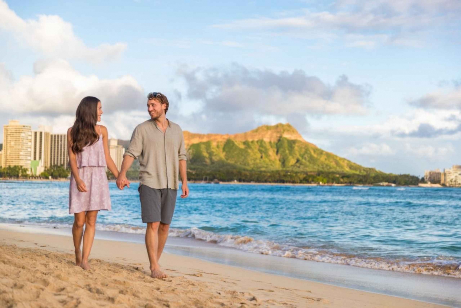 Tour a pie por los encantos de Honolulu en pareja