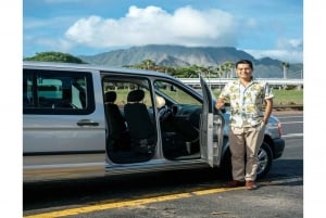 PARTENZA-Trasferimento privato da waikiki all'aeroporto HNL con minivan