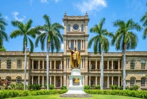 Visita autoguiada a pie con audio por el centro de Honolulu