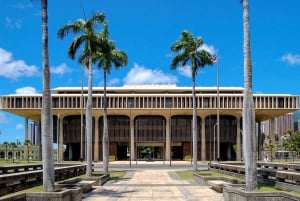 Visita autoguiada a pie con audio por el centro de Honolulu