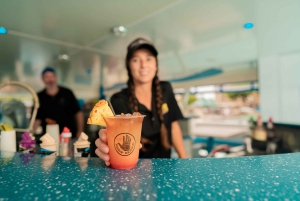 Do Havai: Cruzeiro guiado com jantar histórico na Baía de Kealakekua