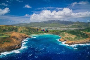 Z Honolulu: Wycieczka helikopterem po Oahu z włączonymi lub wyłączonymi drzwiami