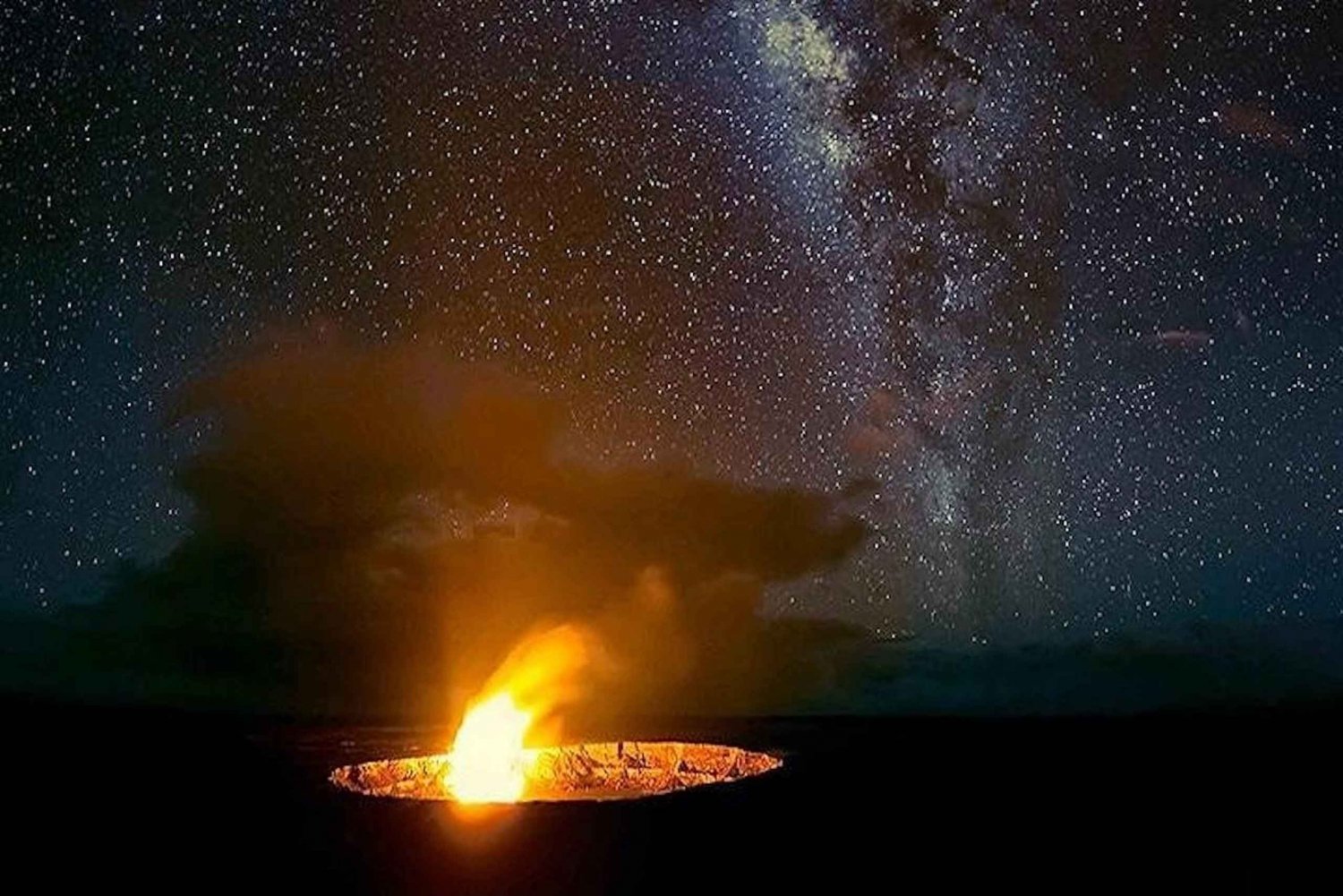 Depuis Kauai : l'expérience du parc national des volcans d'Hawaï