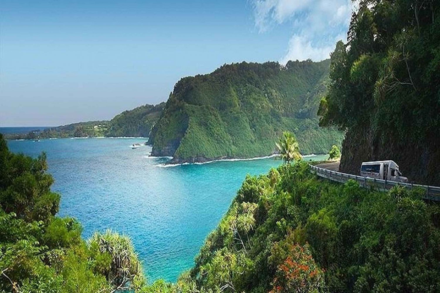 Depuis Maui : La forêt tropicale et les chutes d'eau de la route de Hana