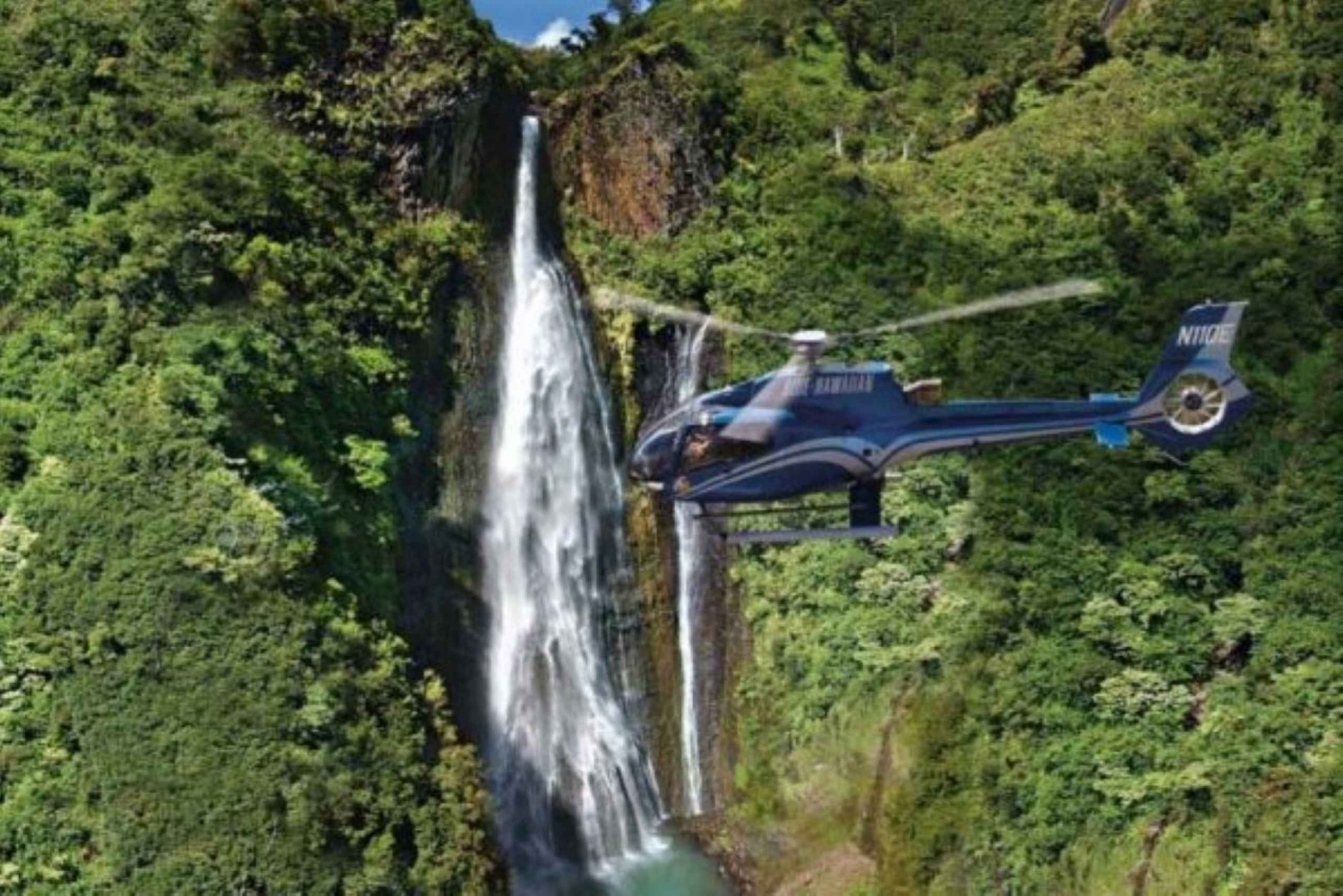 De Oahu: passeio de helicóptero e solo em Kauai