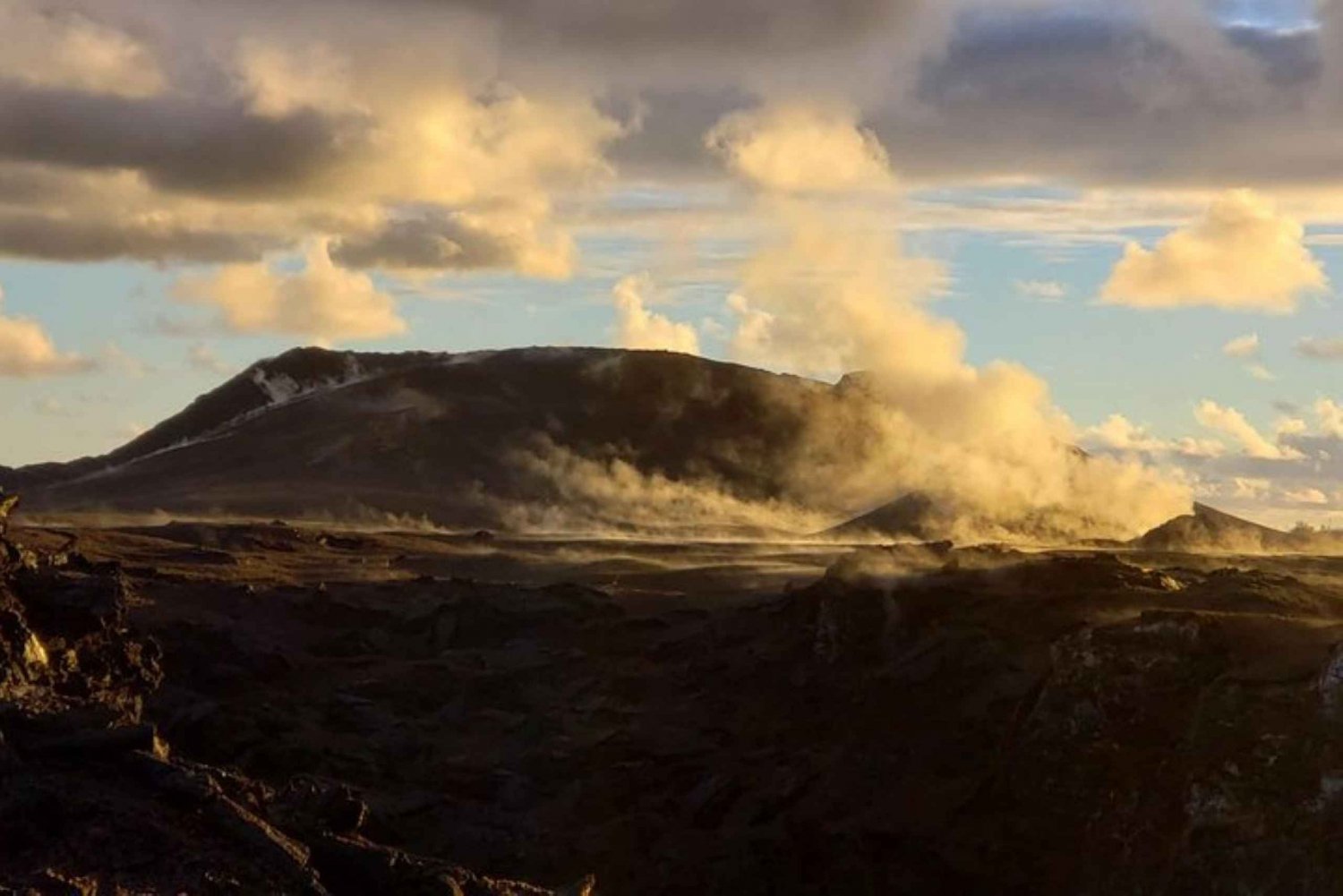 From Pāhoa: Kilauea Eruption Tour