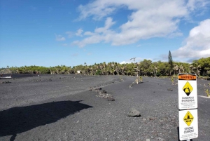 Från Pāhoa: Tur till Kilaueas utbrott