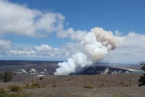 Da Waikiki: Big Island Volcano Helicopter e tour a terra