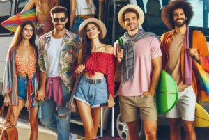 Group Transportation betwen Airport & Waikiki(up to 40 PPL)